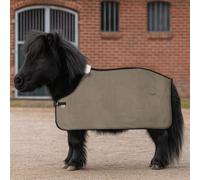 EQuest Alpha Polaire Couverture de Sueur Special pour Mini-Shettys,Mud - XS Pony
