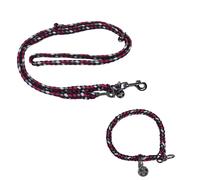 EQuest Collier & Lanière de Museau Ultimo pour Chiens En Set - Rose Lady, 60 CM