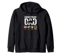 Equestrian Dad Horse Rider Father Humor Fathers Day Horse Sweat à Capuche
