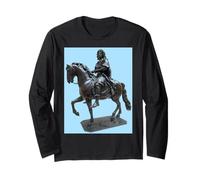 Equestrian Majesty - T-Shirt Style Art Marcus Aurelius Manche Longue