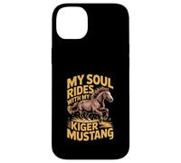 Equestrian My Soul Rides avec ma Kiger Mustang Coque pour iPhone 14 Plus