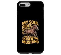 Equestrian My Soul Rides avec ma Kiger Mustang Coque pour iPhone 7 Plus/8 Plus