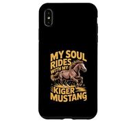Equestrian My Soul Rides avec ma Kiger Mustang Coque pour iPhone XS Max