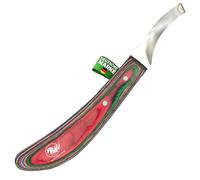 EQUESTRIAN STORE Couteau à capuche à main gauche J2, lame en acier inoxydable, poignée ergonomique durable, outil professionnel pour cheval, vache et accessoires de toilettage
