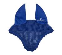 EQUESTRO Bonnet avec attache à la fermeture pour Cheval, FULL, ROYAL BLUE, 1