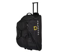 Equestro Sac Trolley avec Logo Brodé TUN, Noir