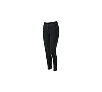 Equi-Theme/Equit’M 979101734 - Pantalon d’équitation à Enfiler, Unisexe, Bleu Marine avec surpiqûres Blanches, Taille Unique