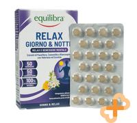 EQUILIBRA Day & Night Complément Relaxation Bien-Être Mental 50 Comprimés