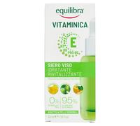 Equilibra, Sérum facial hydratant de vitamines avec complexe multivitaminé, huiles d'oenothera et olives, Yuzu, Dona Ton et élasticité, 30 ml