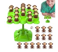 Équilibrage du Jeu De Singe - Monkey Balance Game, Balance Tree Educational Balanncing Board, Et Créatif Balancing Tree Toy for Children's Day Et Christmas Interactive Toyy pour Les ADU