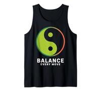 Équilibre Chaque Mouvement Yin Yang - Zen Moderne Débardeur