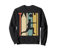 Équilibre en Mouvement - Cadeau rétro pour Arts Martiaux Tai Chi Yin Yang Sweatshirt