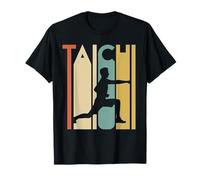Équilibre en Mouvement - Cadeau rétro pour Arts Martiaux Tai Chi Yin Yang T-Shirt