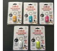 Equilibre et Aventure Lot de Deux : Porte-flés siffleur + éclairage LED - sifflez pour retrouvez Vos clés - Plusieurs Coloris Disponibles