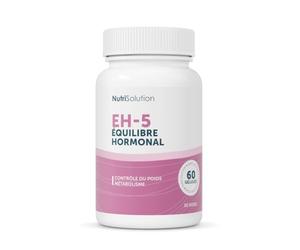 Équilibre Hormonal 5 par NutriSolution | Complément Alimentaire Minceur Energétique Hormones pour Favoriser Perte de Poids Naturelle | Made in France | 60 gélules