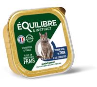 EQUILIBRE & INSTINCT-Aliment humide pour chat adulte stérilisé thon courgettes Équilibre & Instinct - 85 g