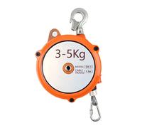 Équilibreur à ressort rétractable 1 pièce - Support d'outil réglable avec câble métallique de 1,5 m, roulement for une gestion efficace des outils(3-5 Kg)
