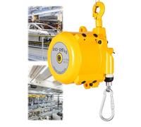 Équilibreur à ressort rétractable robuste (1 pièce) pour assemblage automobile - Capacité de charge de 160 à 180 kg, idéal pour le soudage de pièces, les applications industrielles, la sécur