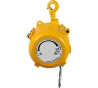 Équilibreur à ressort robuste avec excellente coque rétractable pour ateliers d'usine et chantiers de construction, 1,6 m, 22-30 kg