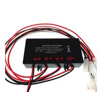 ÉQuilibreur de Batterie à Affichage LED HA12L pour 4 X 12 V, éQuilibreur de Batterie 4S, Tension Active, Batteries Plomb-Acide Li-Ion LiFePO4