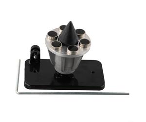 Équilibreur de lame de rechange pour Troy 42047, design en métal et aluminium, compatible avec les tondeuses à gazon 339075B (noir)