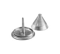 Équilibreur de lame pour tondeuse à gazon - Métal zinc moulé sous pression pour outil d'équilibrage de précision compatible avec toutes les marques et modèles, 1 pièce