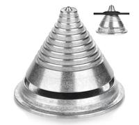 Équilibreur de lames de tondeuse à gazon, équilibreur universel en métal de qualité supérieure pour la plupart des lames, outil d'équilibre d'affûtage (1 pièce)