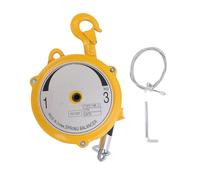Équilibreur de ressort CheoTime, porte-outil rétractable avec corde en acier de 1,9 m et crochet d'auto-verrouillage, 1-3 kg de capacité de charge pour la chaîne de montage de