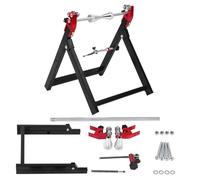 Equilibreuse Pneu Moto, Support D'équilibrage pour Motos 34,2 * 37,2 * 39 cm, Support de Centrage de Moto avec Tous les Accessoires D'installation, Équilibrage des Roues pour Pneus 5 * 23 Pouces