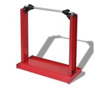 Equilibreuse pour roue de moto professionnelle Rouge
