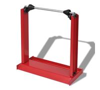 Equilibreuse pour Roue de Moto Professionnelle Rouge Outil de Garage vidaXL
