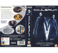Equilibrium: Sci-Fi Action [Large Box] Dystopian Future - Christian Bale - VHS