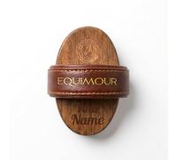 Equimour Étrille en caoutchouc personnalisée - avec gravure