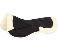 Equinate Austin Tapis de selle en mousse à mémoire de forme avec peau d'agneau synthétique douce M - Coussin de selle pour cheval et poney