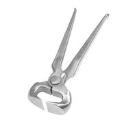 Equine Care Pince à sabot de maréchal de 30,5 cm - Acier au chrome vanadium forgé - Lames alignées avec précision à la main pour un ajustement propre et facile des sabots - Idéal pour les chevaux