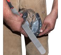 Equine Râpe Double Face en Acier au Carbone pour | Mini Farrier Hoof Trimming - Râpe tranchante et pour l'entretien des Sabots, l'entretien et la Mise en Forme, idéal pour Les granges, Les