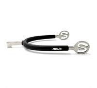 Equine Smile ES1080 SuperSpur Éperons marteaux-marteaux avec caoutchouc - En acier inoxydable de qualité supérieure - Taille M 40 mm - Pour femme