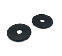 Equine Smile ES3001 Disques de dentition en caoutchouc pour poney 7 cm Accessoire pour mors Protection d'embout Protection de dents Disques de dentition Rondelles de joue