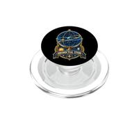Equinoctial Study Équateur Céleste et Écliptique PopSockets PopGrip pour MagSafe