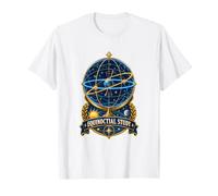 Equinoctial Study Équateur Céleste et Écliptique T-Shirt