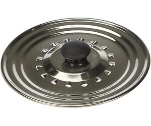 Equinox 141431 Couvercle Anti-Projection INOX 21,4 x 21,4 x 3 cm