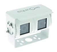 EQUINOXE Caméra de recul - Filaire double - Blanc