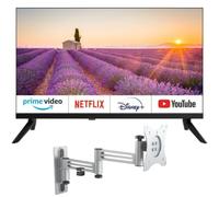 EQUINOXE Pack Téléviseur 32" Smart TV Camping-Car + ANTARION Support