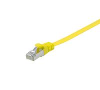 Equip 0.5m CAT.6A U/FTP FLAT PATCH CABLE YELLOW 607667