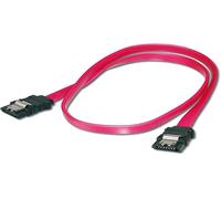 Equip 111900 Ribbon Cable SATA 6Gbps 7 pin ST/ST 0.50 m with Metal Clip Polybag