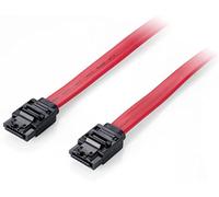 Equip 111901 câble SATA 1 m SATA 7-pin Rouge - Câbles SATA (1 m, SATA III, SATA 7-pin, SATA 7-pin, Male connector / Male connector, Rouge)