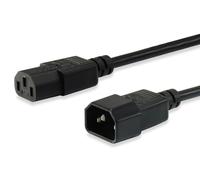 Equip 112101 Câble d'alimentation noir 3 m coupleur C13 coupleur C14
