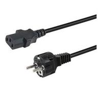 Equip 112111 câble électrique Noir 3 m CEE7/7 IEC C13 G