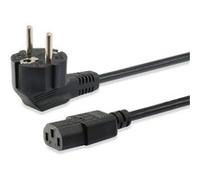 Equip 112121 câble électrique Noir 3 m Prise d'alimentation type F Coupleur C13 G
