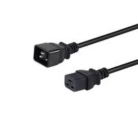 Equip Câble électrique 112130 Noir 1,8 m IEC C20 - IEC C19 G